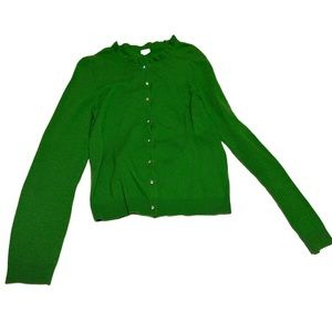 J. Crew Wool/Cashmere Cardigan Sweater